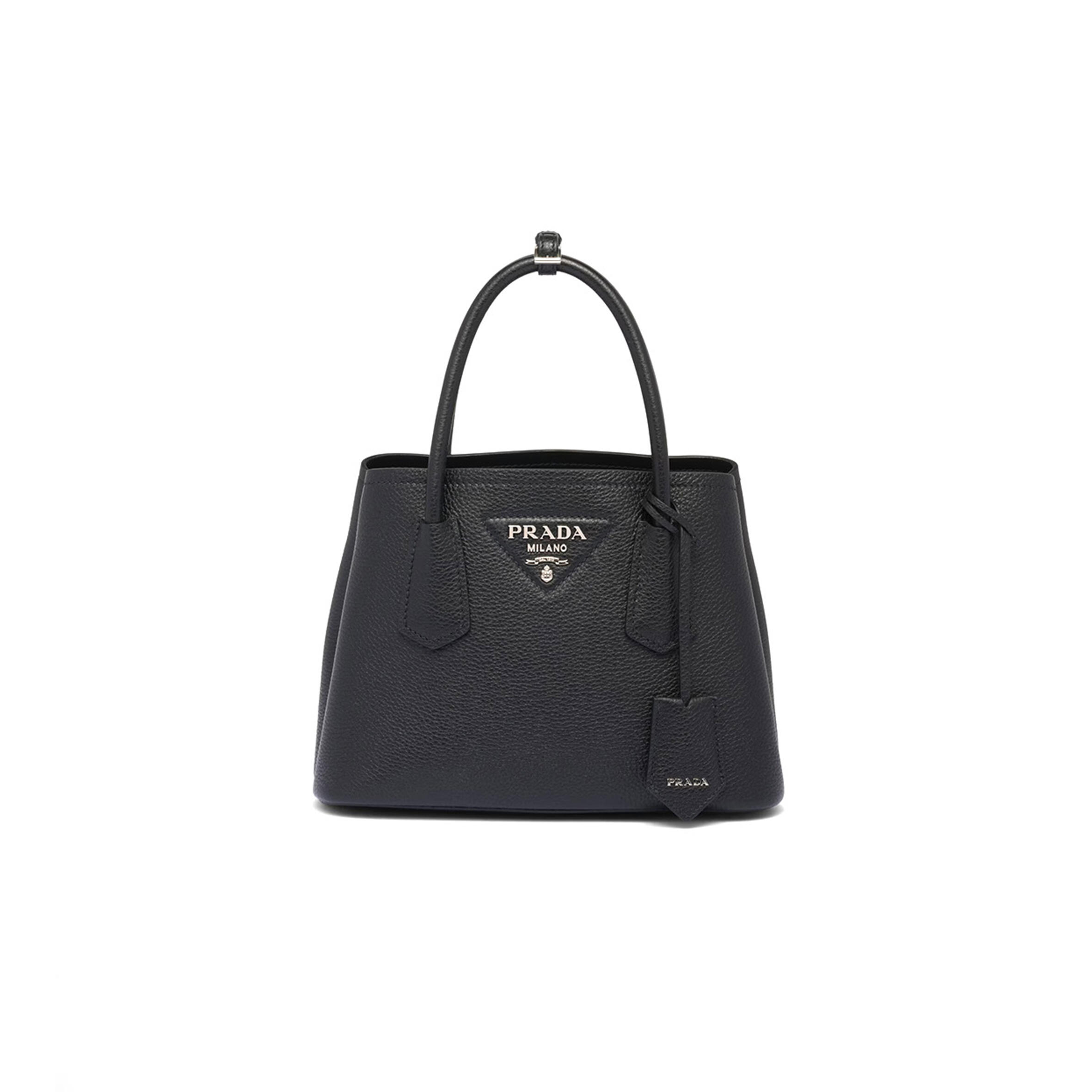 PRADA DOUBLE SAFFIANO LEATHER BAG 1BG443 (25*18.5*12.5cm)